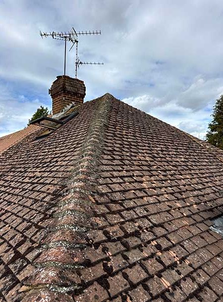 R W Roofing - Replacing a Foam-Insulated Roof with a Modern Tile Roof - Earley Reading 07