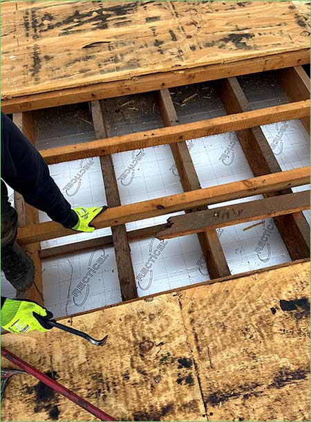 R W Roofing - Flat Roof Replacement 2 - Binfield, Berkshire