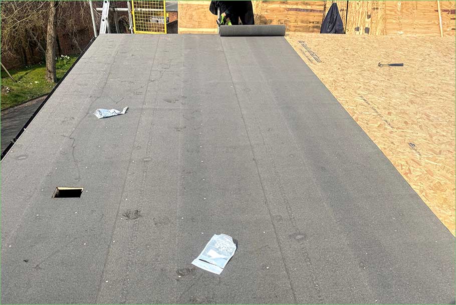 R W Roofing - Flat Roof Replacement 4 - Binfield, Berkshire